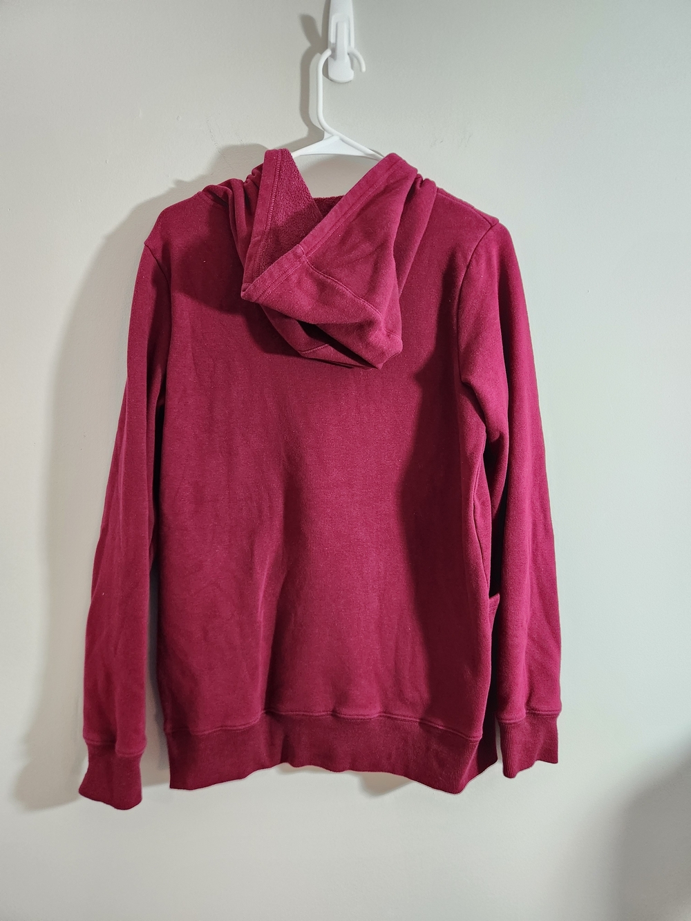 Latched Mama Burgundy Wine Red Pullover Hoodie Breastfeeding Nursing Autumn Cozy - Picture 3 of 6